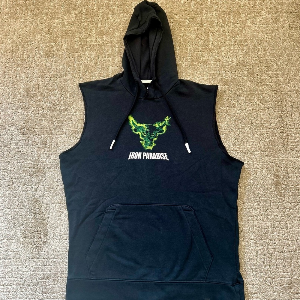 Under Armour Project Rock Sleeveless Hoodie